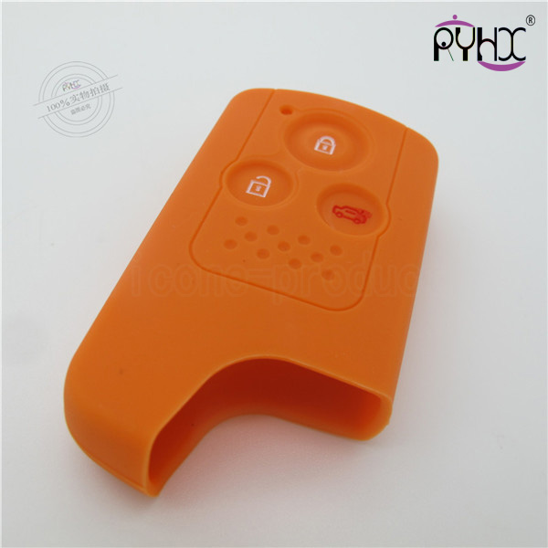 Honda silicone car key shell, cheap car key silicone covers, durable car key silicone protective bag