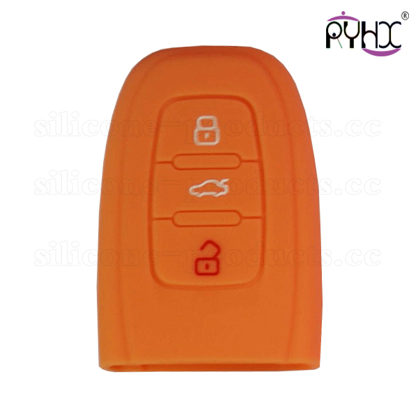 A4L car key cover, key silicone case for car, key fob cover for audi