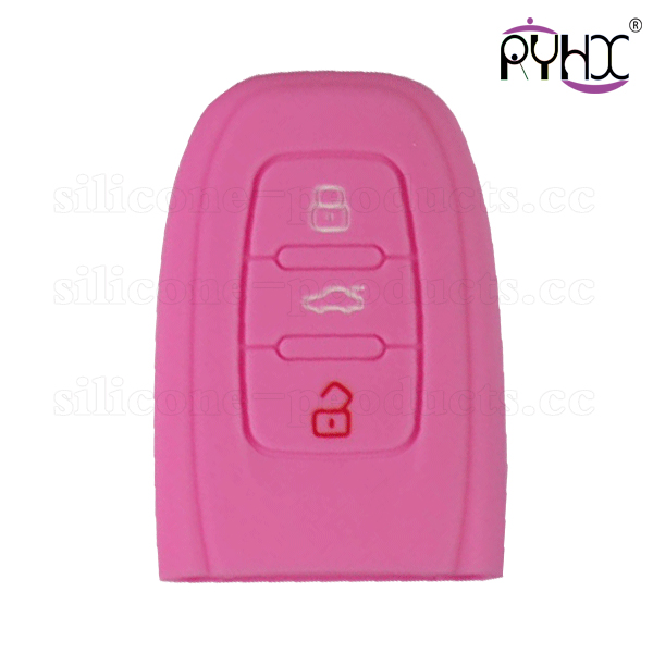 A4L car key cover, key silicone case for car, key fob cover for audi