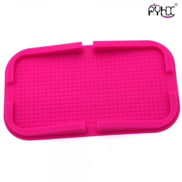 anti-slip silicone mat, silicone slide-proof mat, telephone non-slip mat