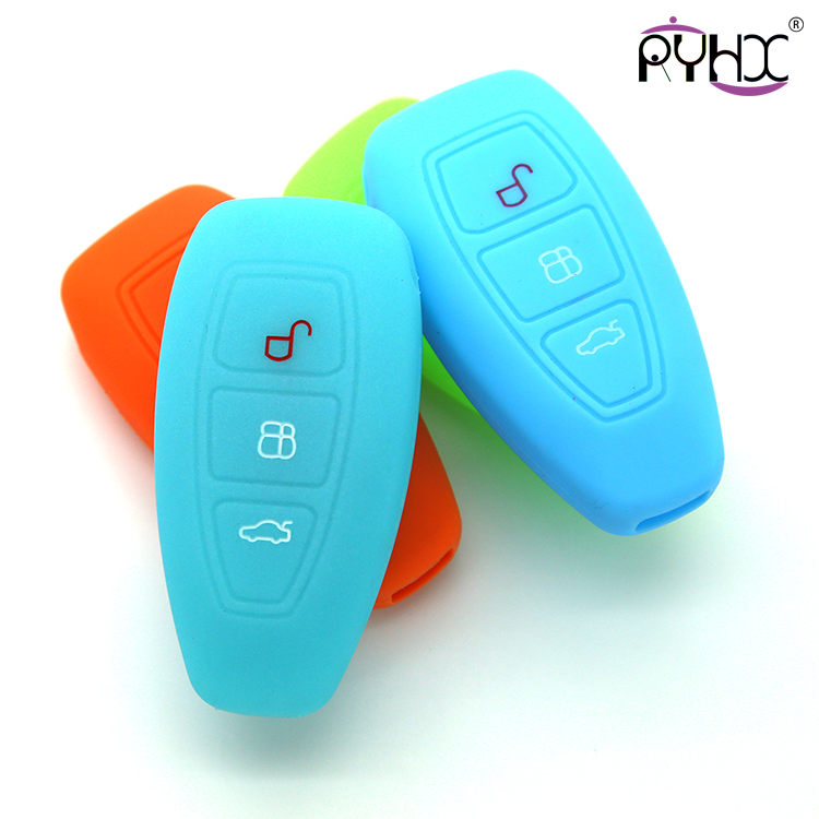 Online wholesale 2013 orange Ford mondeo key fob cover,3 button.