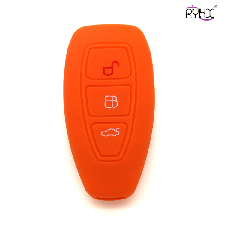 Online wholesale 2013 orange Ford car smart key cover case mondeo,3 button.