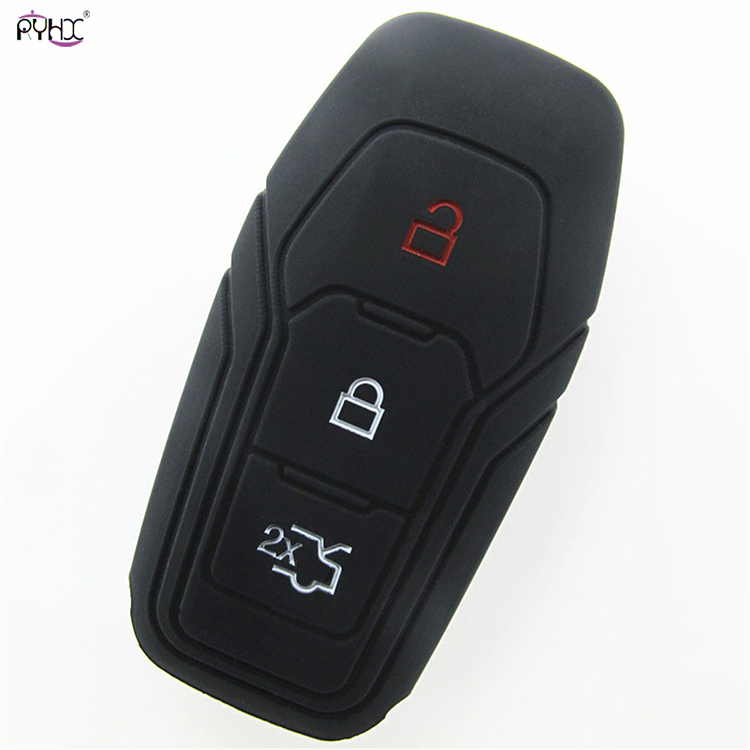 Online wholesale 2015 black Ford Mondeo key fob cover,3 button.