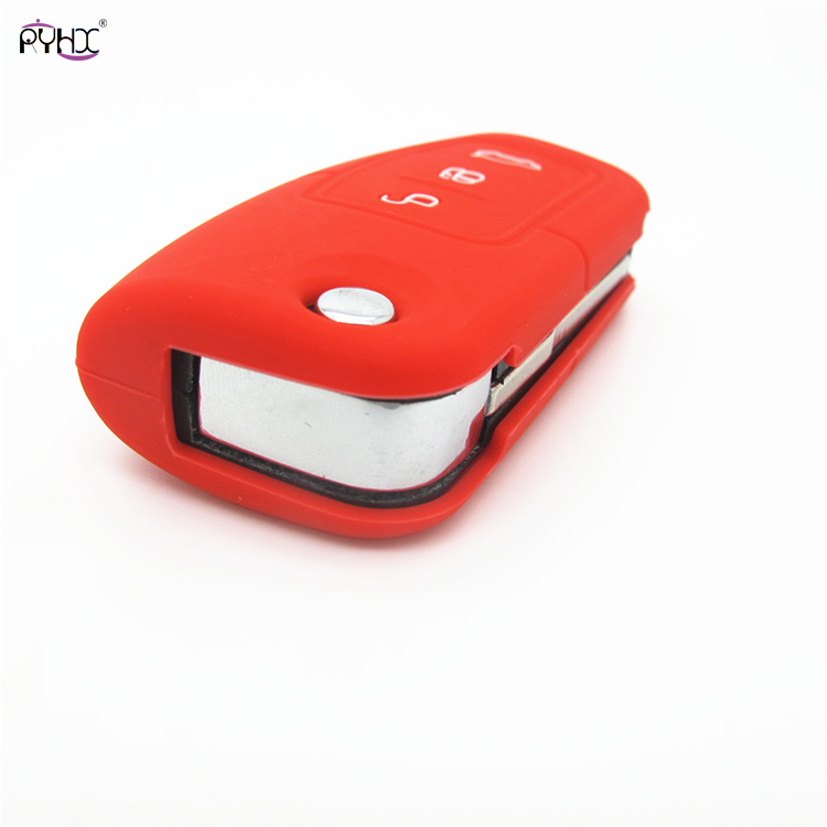 Online wholesale red Ford Focus key cover,3 button.
