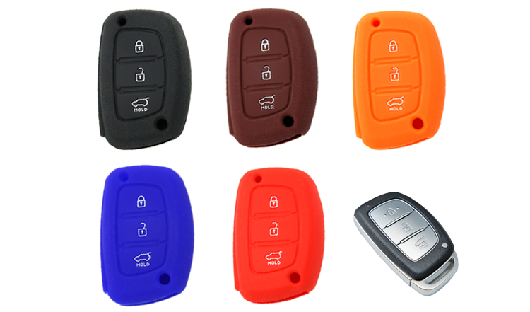 Silicone Car Key Cover for I20 Hyundai
