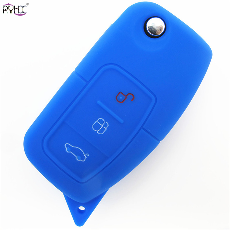 Online wholesale sky-blue 2012 Ford Focus key cover,3 button.