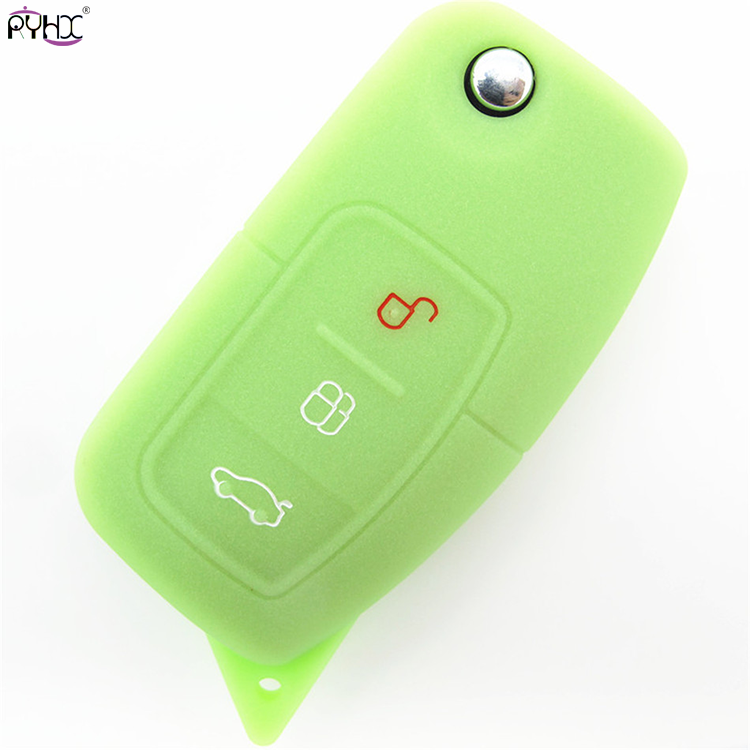 Online wholesale green 2012 Ford Focus key cover,3 button.