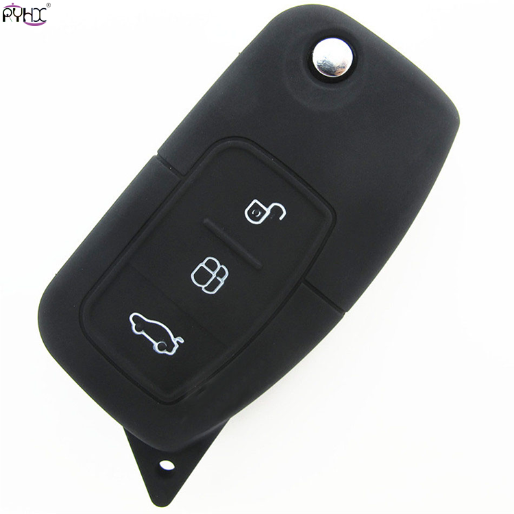 Online wholesale black 2012 Ford Focus key fob cover,3 button.