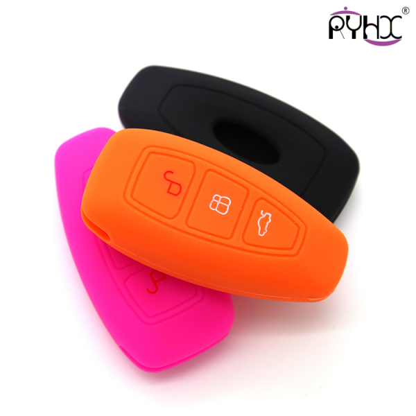 Online wholesale orange Ford focus st key fob cover,3 button.