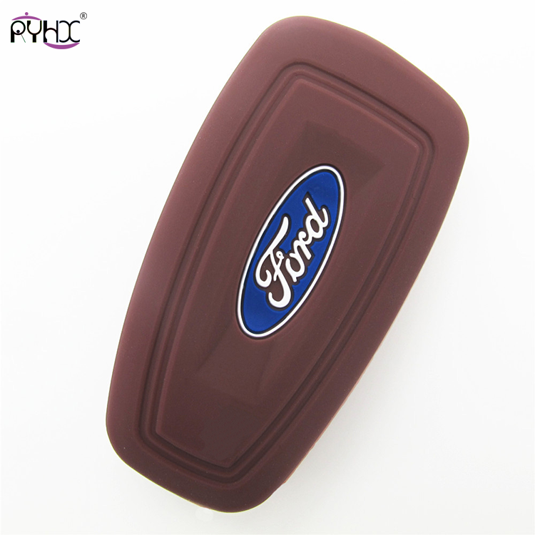 Online wholesale brown Ford Ecosport car key cover,3 button.