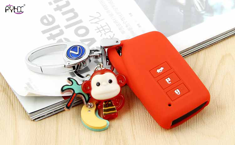 3-button redlexus silicone key cover 12