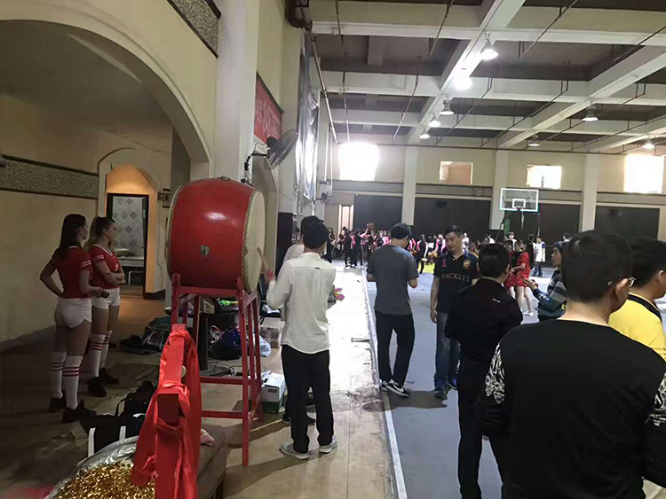 Shenzhen RYHX Basketball game：the silicone factory VS the plastic factory 1