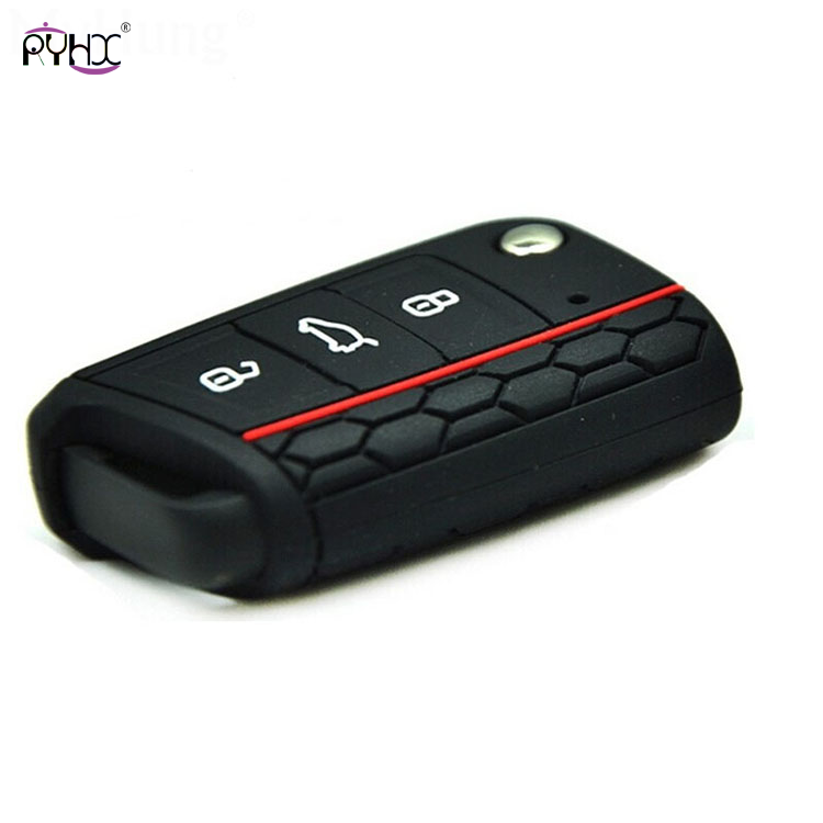 Golf 7 R Key Cover For VW GTI MK7 3-Button Flip Remote Fob​-Skoda Octavia A7/Seat Leon