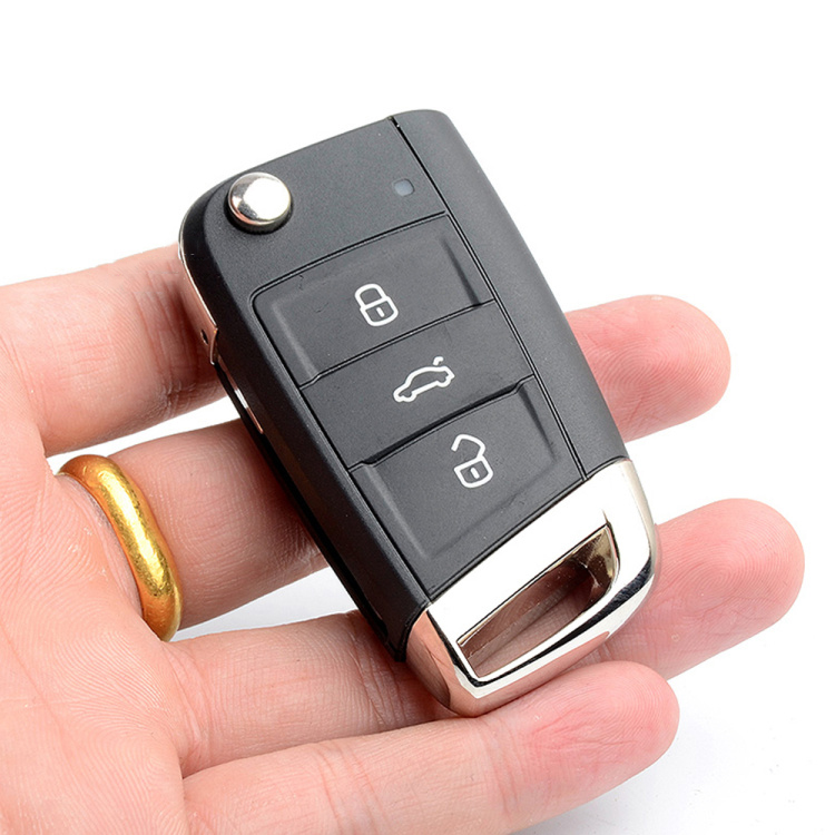vw golf 7 key fob-3 button