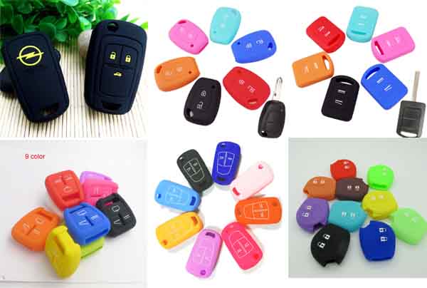 Opel Key Fob Cover -Colorful silicone key cover for Opel car key here.