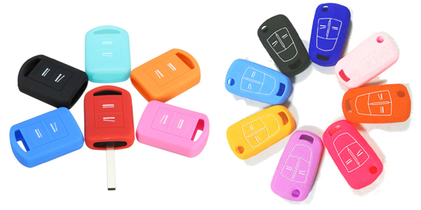 Vauxhall Key Fob Cover -Colorful silicone key cover for Vauxhall car key here.