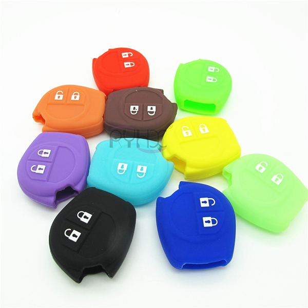 WHOLESALE 2 Buttons Silicone Key Covers For  Suzuki SX4 Swift Liana Grand Vitara Jimny Alto.