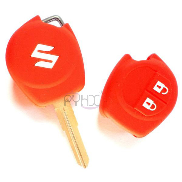 New 2 Buttons Car Key Protector Cover For Suzuki SX4 Swift Liana Grand Vitara Jimny Alto.