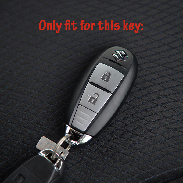 Wholesale Silicone Car Key Cover For Suzuki Swift Kizashi SX4 S-Cross Maruti Ciaz Baleno(2 buttons).