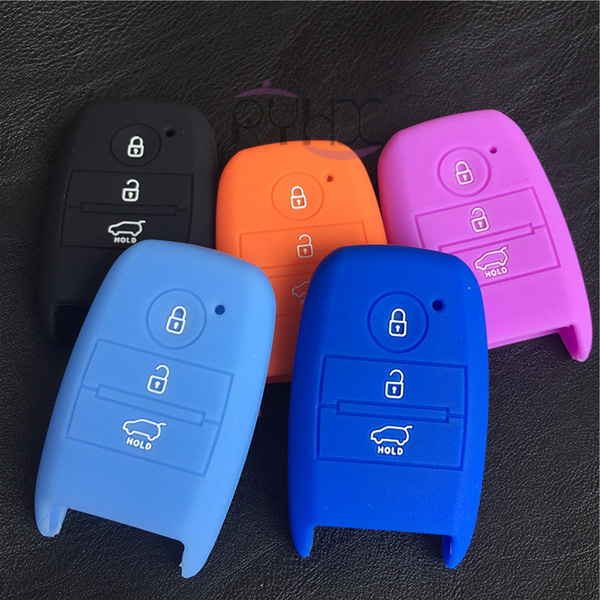 2017 New KIA K3 Cerato Rio Rio5 Car Key Silicone Cover Case.