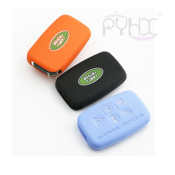5 Buttons LandRover LR4 LR3 Range Rover Discovery Sport ​silicone car key remote cover case skin protector.