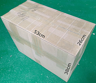 carton's size