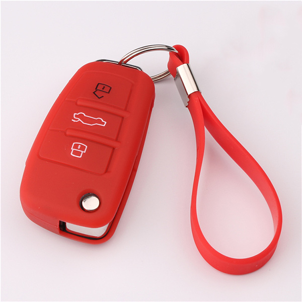 Silicone car key bag for Audi A3