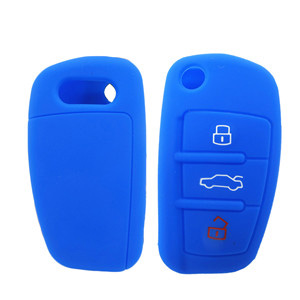 Silicone car key wallet for Audi A4