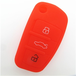Audi A8 silicone key shell-Wholesale Custom