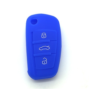Silicone auto key cover for Audi Q3