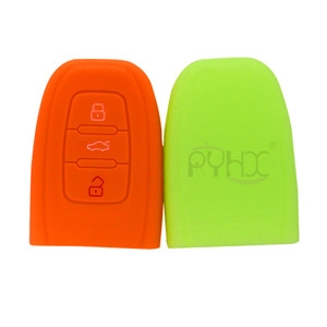 Silicone auto key cover for Audi B8