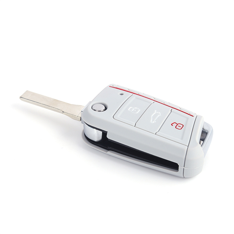 Wholesale VW Golf 7 Colors Silicone Car Key Cover Fitting for Golf/Lamando/Tiguan/New Superb/Octavia